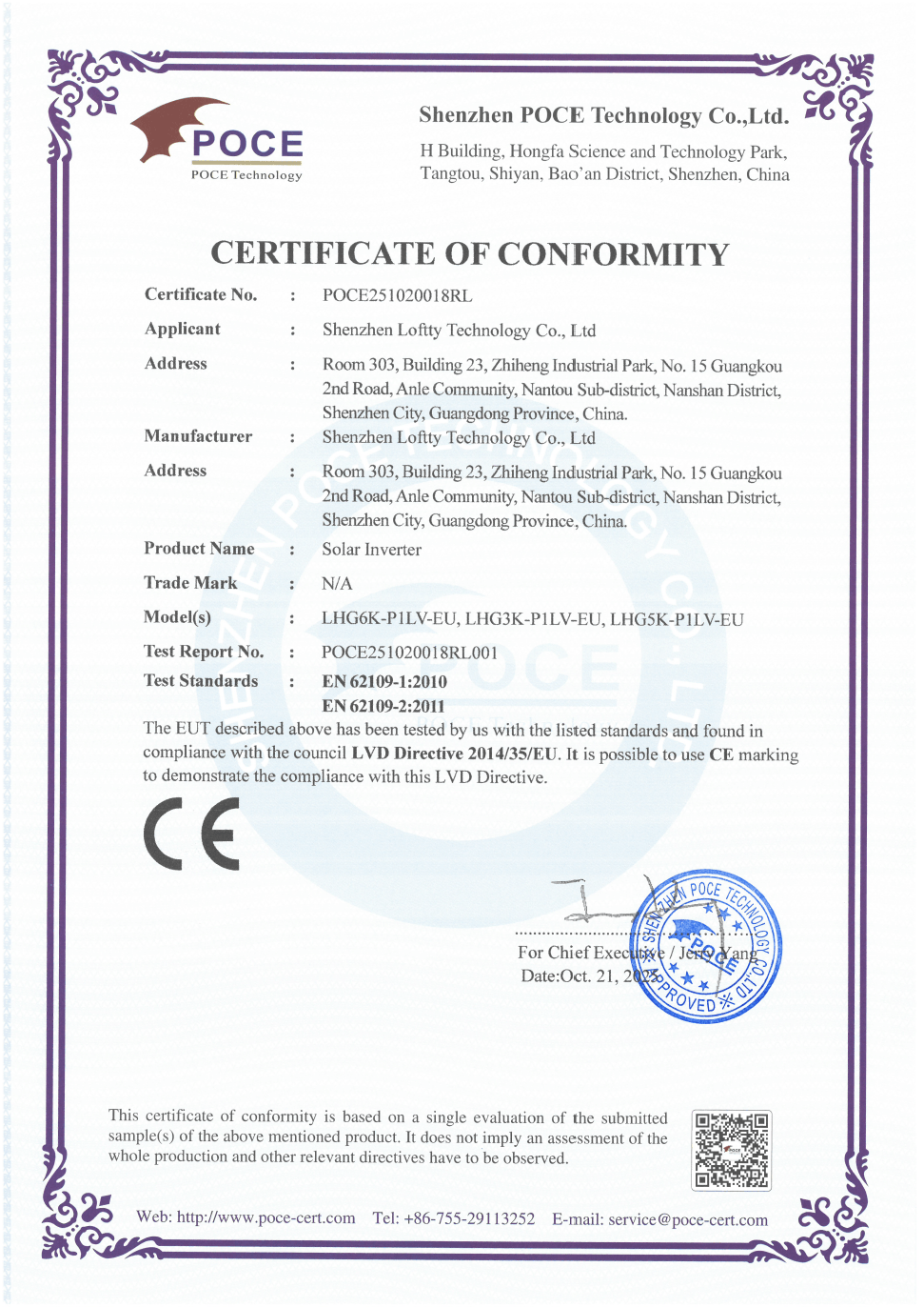 CERTIFICATION 10